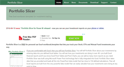 Desktop Screenshot of portfolioslicer.com